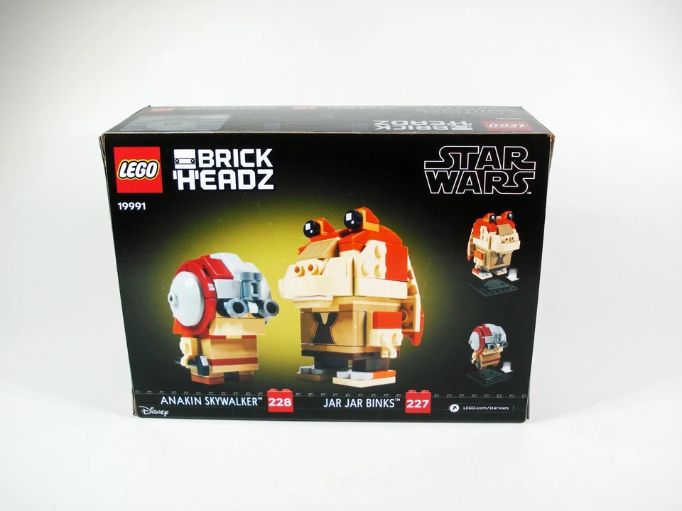 Lego Brickheadz Star Wars Paquete de 2 JARROS BINKS & ANAKIN SKYWALKER en Caja Personalizada Foto 4 de 4