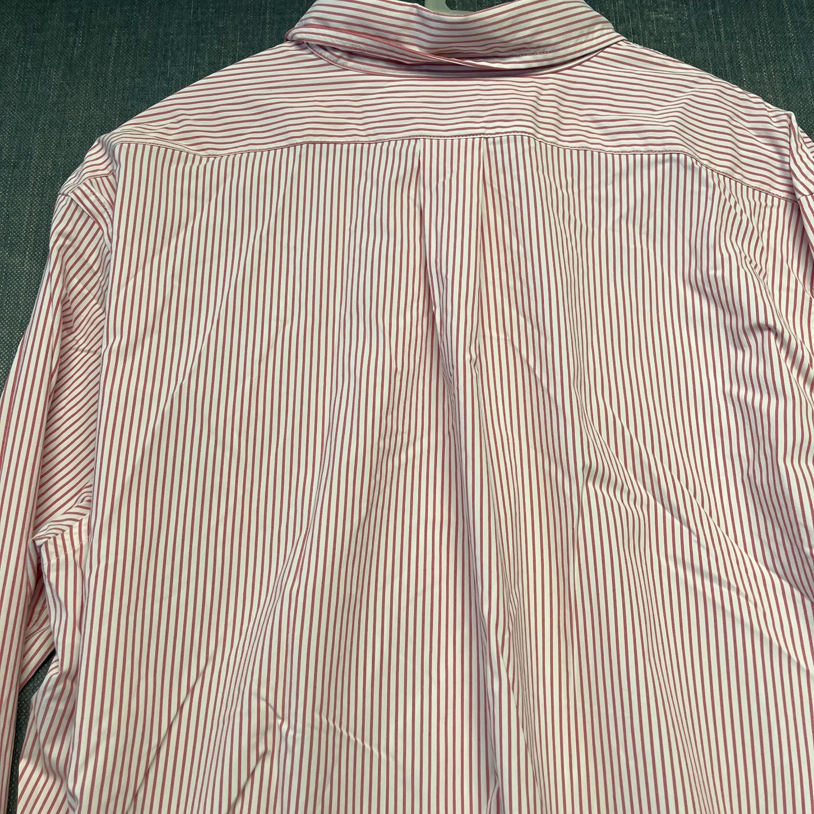 Brooks Brothers Original Polo Men's Shirt Size L Red White Striped Button Down thumbnail 10