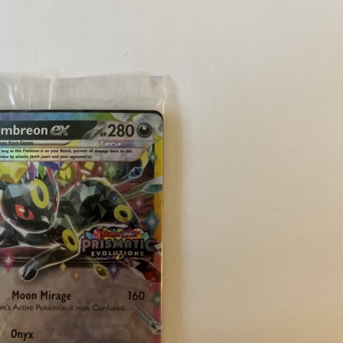 Umbreon ex 060/131 Scatola Sorpresa Stampata Promo Evoluzioni Prismatiche Sigillata🌙 - Foto 3 di 6