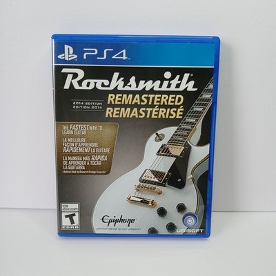 Rocksmith 2014 Edition Remastered PS4 Sony PlayStation 4 Game And Case