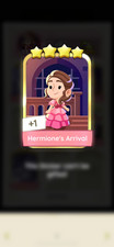  US Seller GOLDEN BLITZ Monopoly GO Hermione's Arrival 4-star Sticker