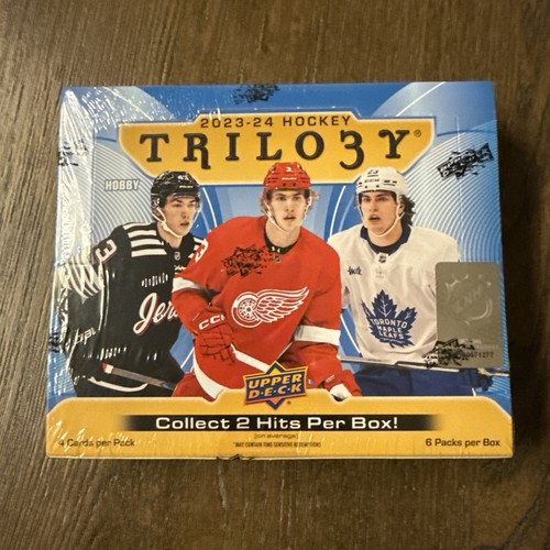 2023-24 Upper Deck Trilogy Hockey Sealed Hobby Box
