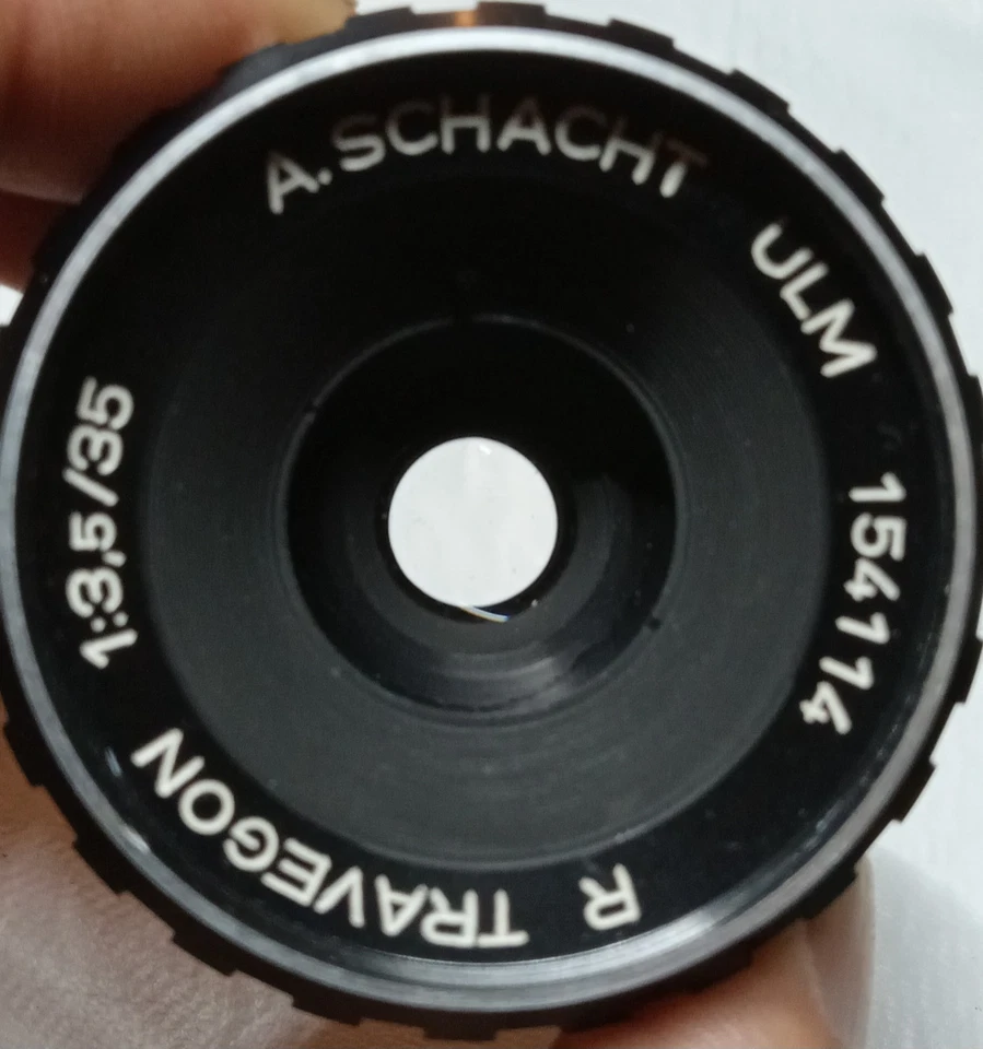 A.Schacht Ulm Travegon 35mm 3.5 R Lens - Image 3 of 4