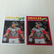 2026 HERITAGE SAMUEL BASALLO  RC BASE AND RED BORDER LOT