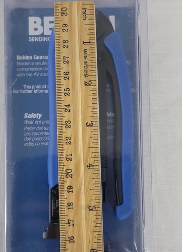 New Belden VT-200-R Coaxial Compression Tool F Interface RG59 RG6 RG7 RG11 - Picture 6 of 7