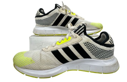 adidas Swift Run X Neon Yellow & Black Athletic Shoe Men 11 - Picture 2 of 6
