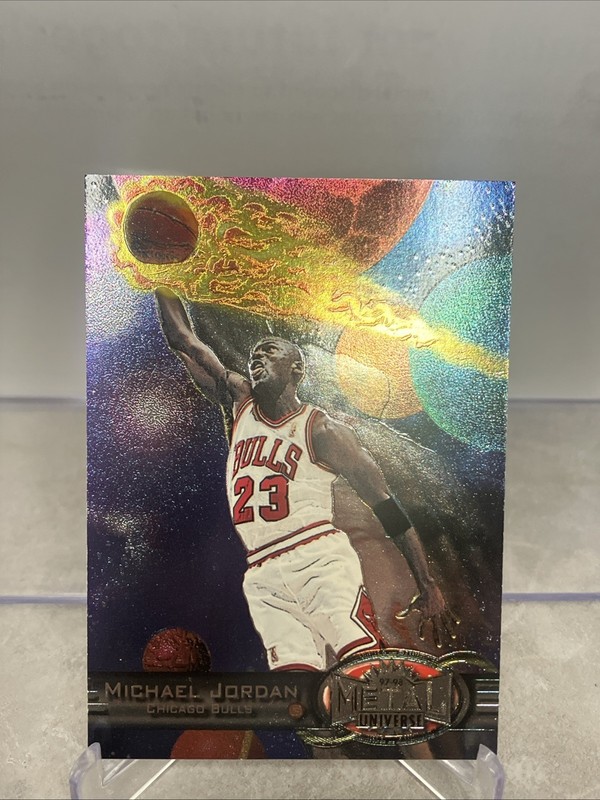 97-98 Michael Jordan Metal Universe - Michael Jordan Cards