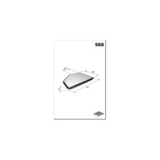 Filtre d'habitacle Volvo XC70