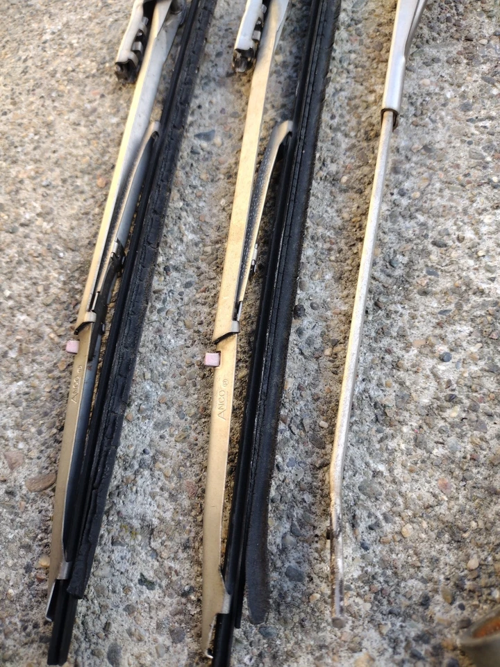 1967-1976 Dodge Dart A-body 15" Anco Vintage limpador de para-brisa braços OEM  - Imagem 3 de 4