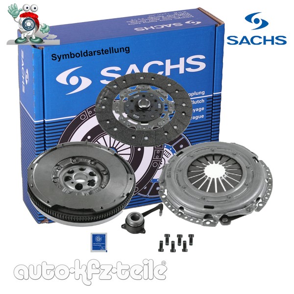 Sachs Kupplungssatz + Zweimassenschwungrad Audi, Seat, Skoda, VW 2290 601 141-image