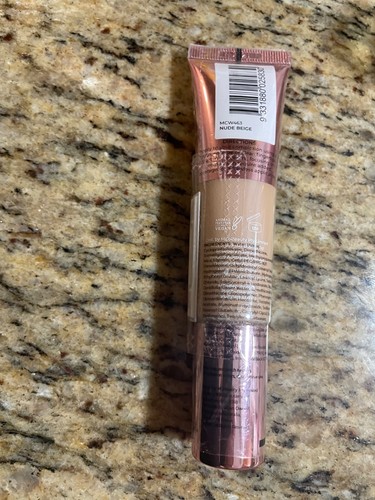 MCoBeauty Miracle Flawless Skin Foundation 4 Nude Beige Natural Buildable Cov... - Picture 2 of 2