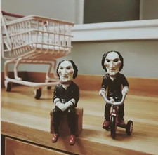 Saw Billy Puppet Action Figure Film Horror Giocattolo da Collezione Puzzle Regalo