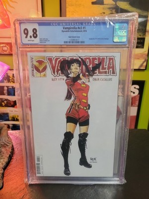 VAMPIRELLA #1 (2016) CGC 9.8 ROBERT HACK VARIANT COVER DYNAMITE COMICS