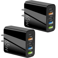 US 5 Port Fast Quick Charge QC 3.0 USB Hub Wall Home Charger Power Adapter Lot