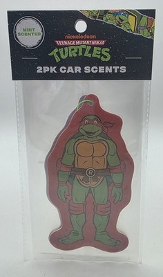 Nickelodeon Teenage Mutant Ninja Turles Air Fresshener 2PK Raphael/Donatello 