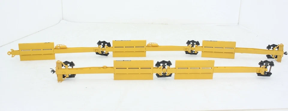 HO Athearn 5556 5566 Trailer Train 5 Car Impack Spine Car Inter and Ends 60125 - Image 4 of 4