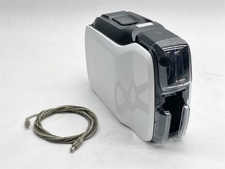 Zebra ZC100LT LT Series Single Sided Card Printer ZC11 0000A0USLT No AC PS