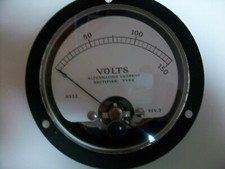 NEW EIL 0-150 V. Ac. PANEL METER 3 1/2
