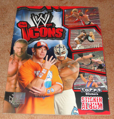 Album Topps "WWE Icons" complet - Photo 1/3