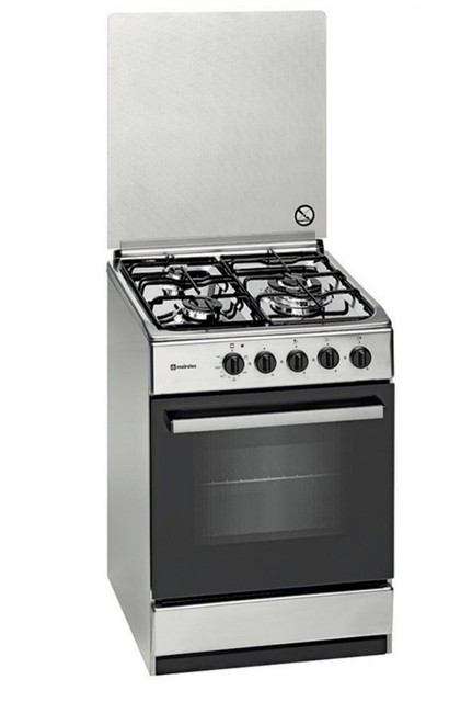Cocina de Gas Meireles G540 DV 55 cm Acero Inoxidable 3 Fogones | Compra  online en eBay