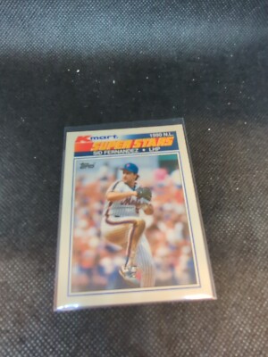 1990 Topps Kmart Super Stars Sid Fernandez New York Mets #11