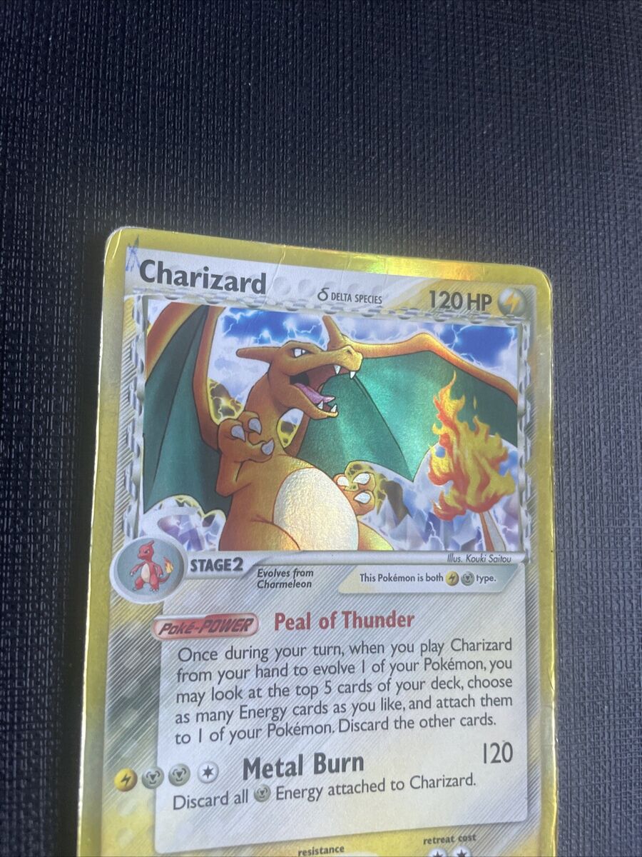 Pokemon Charizard Delta Species - EX Crystal Guardians 4/100 Pokemon Charizard Delta Species - EX Crystal Guardians 4/100