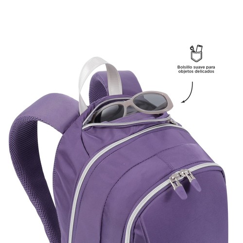 Sac à dos pour ordinateur portable 14 violet-Goctal Mixte Taille unique - Photo 7/8
