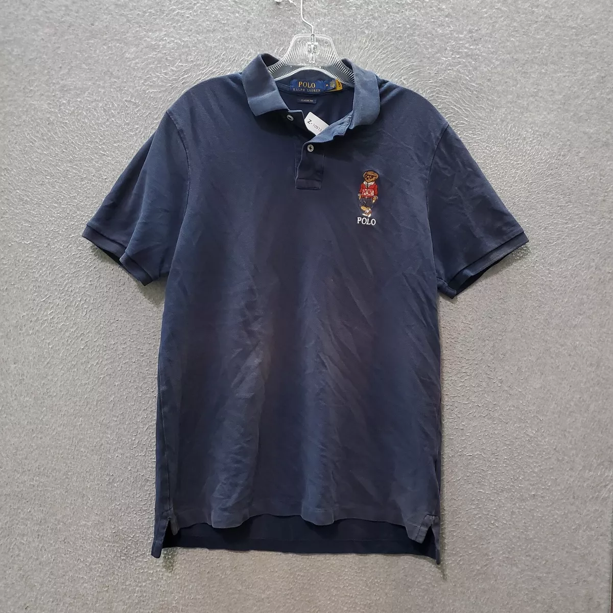 Polo bear collar shirt hotsell