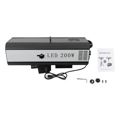 Stage Spot Light 200W Follow Spotlight Manual Control For Party Theater