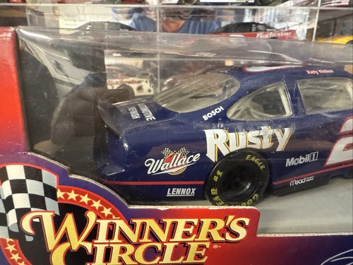 1998 Winners Circle 1:24 #2 RUSTY WALLACE Miller Lite/NASCAR - Box Damage - Picture 9 of 11