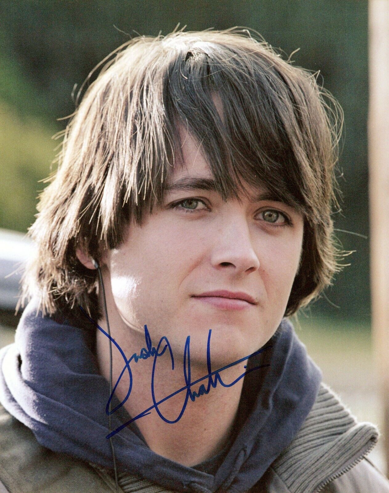 Justin Chatwin head shot autographed photo signed 8x10 #1