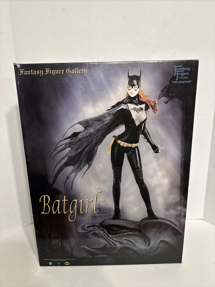 Yamato Batgirl Fantasía Figura Galería Pintura Resina Estatua DC Comics Escala 1:6 Foto 3 de 4