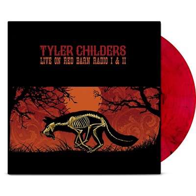 TYLER CHILDERS LIVE ON RED BARN RADIO I&II VINYL NEW! LIMITED RED SMOKE LP!