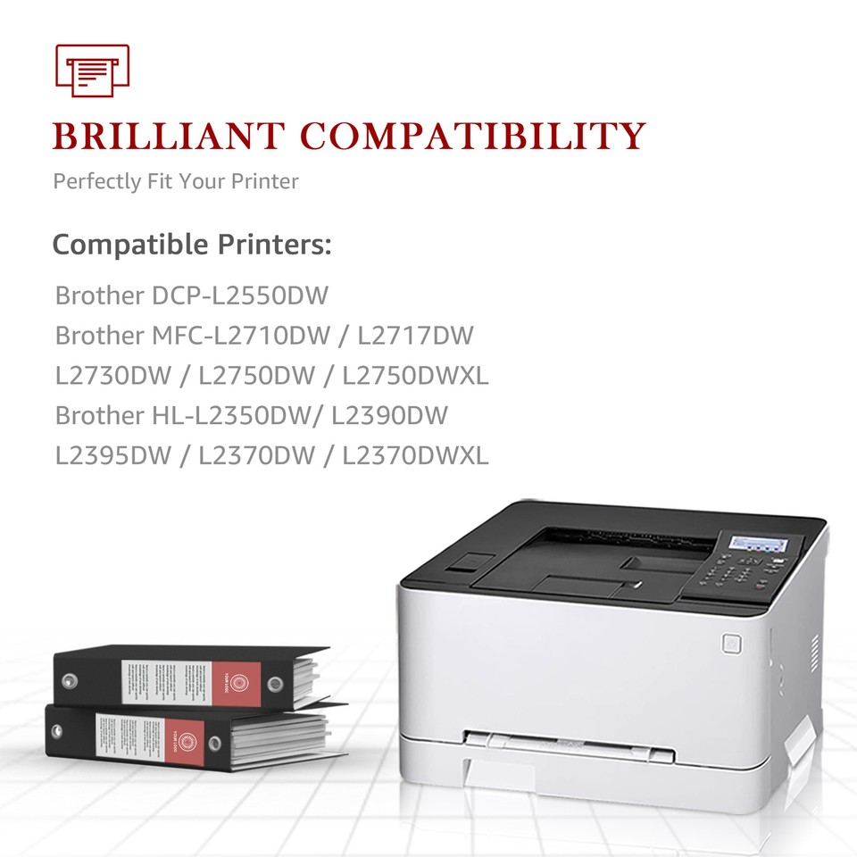 20PK TN760 TN730 Toner Compatible for Brother MFCL2710DW HLL2370DW