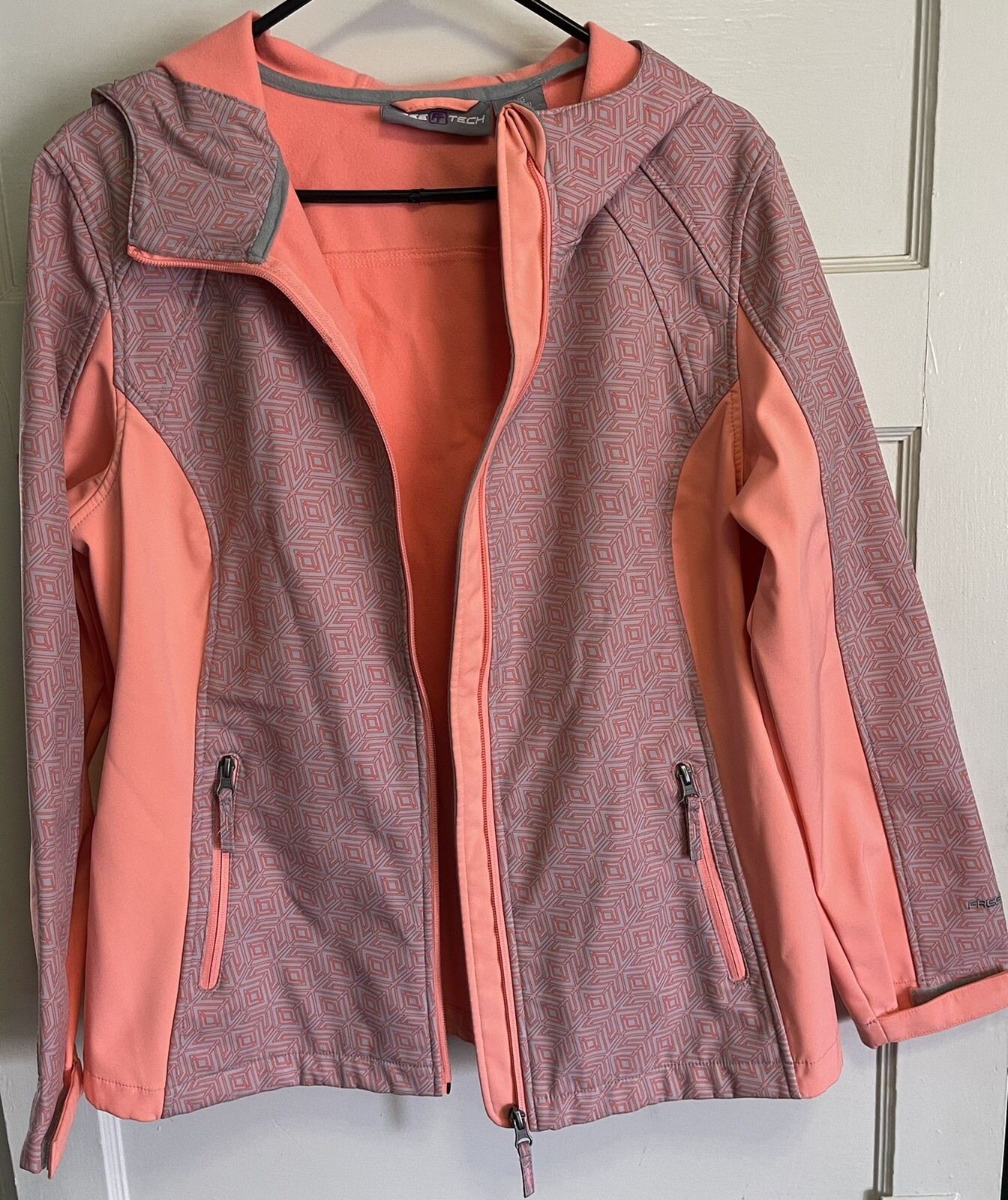 Free Tech Jacket Performance Outerwear Coat Gray … - image 1