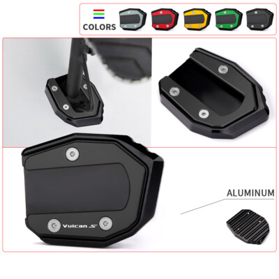 For KAWASAKI Vulcan S 650 VN650 Motorcycle Kickstand Foot Side Stand Enlarge Pad