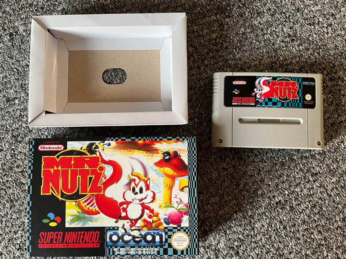 Mr. Nutz for the Super Nintendo/SNES. UK PAL RARE | eBay