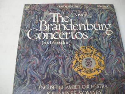 Johannes Somary - The Brandenburg Concertos * Vanguard VSQ 30049 Quad 2LP