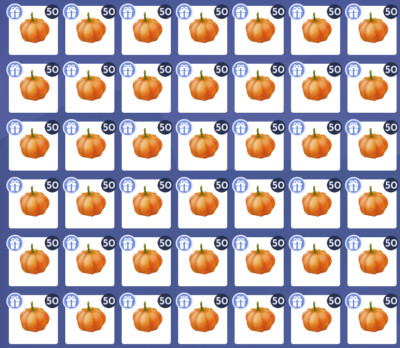 Disney Dreamlight Valley In Game Items- Pumpkins x42 Stacks  