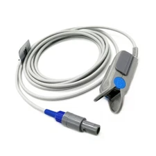 3m 5pin Reusable SpO2 Sensor Digital Tech Adult Clip for Biocare/Biolight/Sunnex