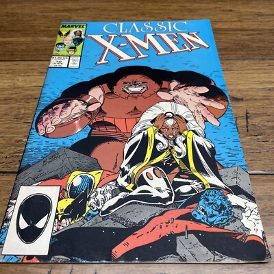 Classic X-Men Vol. 1 No. 10 June 1987 Juggernaut Marvel Comics