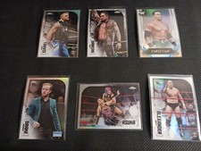 2020 Topps Chrome WWE SILVER/REFRACTOR Card Lot (6) - NM!!! 🔥