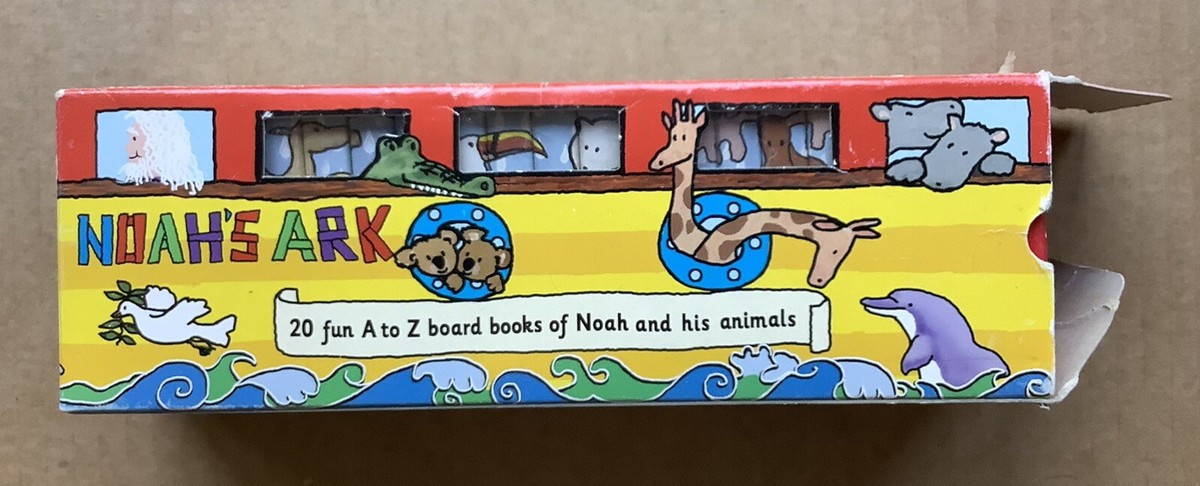 英語　ボードブック　　　Noah's Ark NOAH'S ARK: A TO Z BOARD BOOKS (2000) Flying Frog; 20 Mini