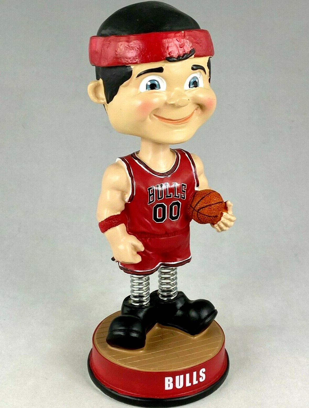 Chicago Bulls Retro Bobblehead Springy Legs Version 8 Inch New NBA Basketball