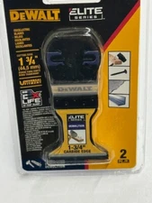 NEW-Dewalt Elite (2-Pack) - Oscillating Blade 1 3/4" Carbide Edge (DWA4253-2)
