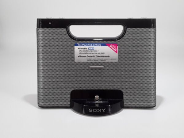 Sony Personal Audio Docking System RDP-M7iPN Lightning Connector No