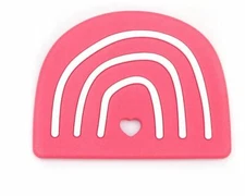 Rainbow Teether - Baby Teething Toy - Sensory Toy - Boho Rainbow Teether Baby