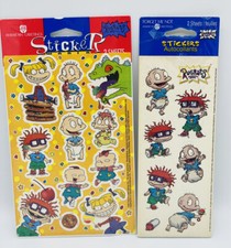 Vintage Rugrats Stickers 2 Sheets per Package American Greetings Free Ship