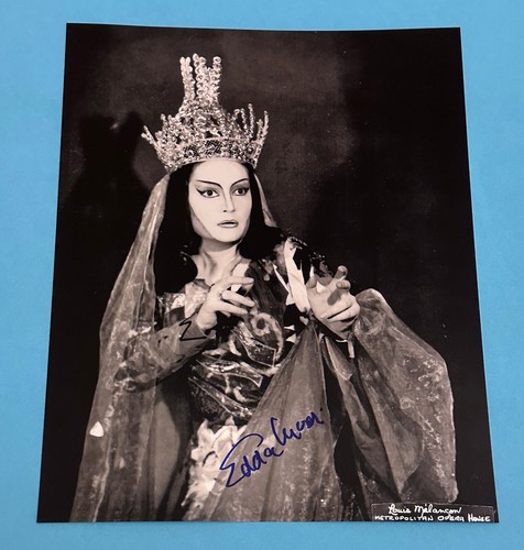Edda Moser - signed, original Autogramm !!!