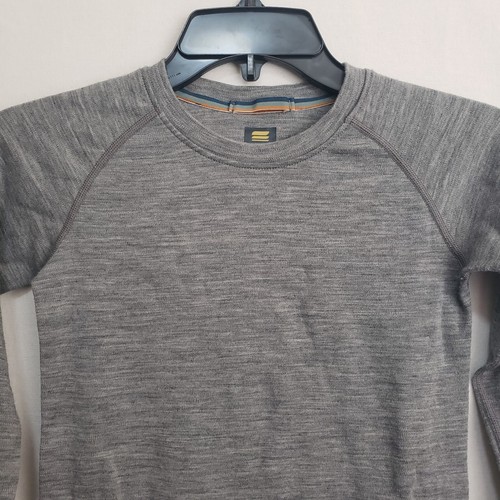 Meriwool Layers Shirt Kids 9-10yrs 250 Base Layer Merino Wool Long Sleeve - Picture 4 of 15